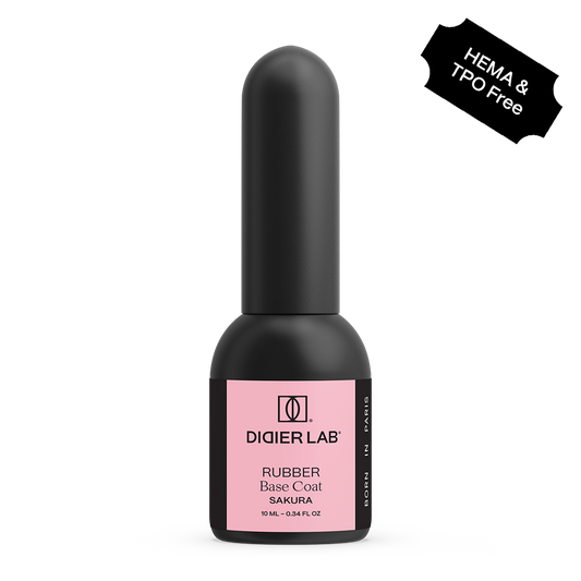 Gel polish, Rubber base coat, sakura, HEMA och TPO-fri 10ml