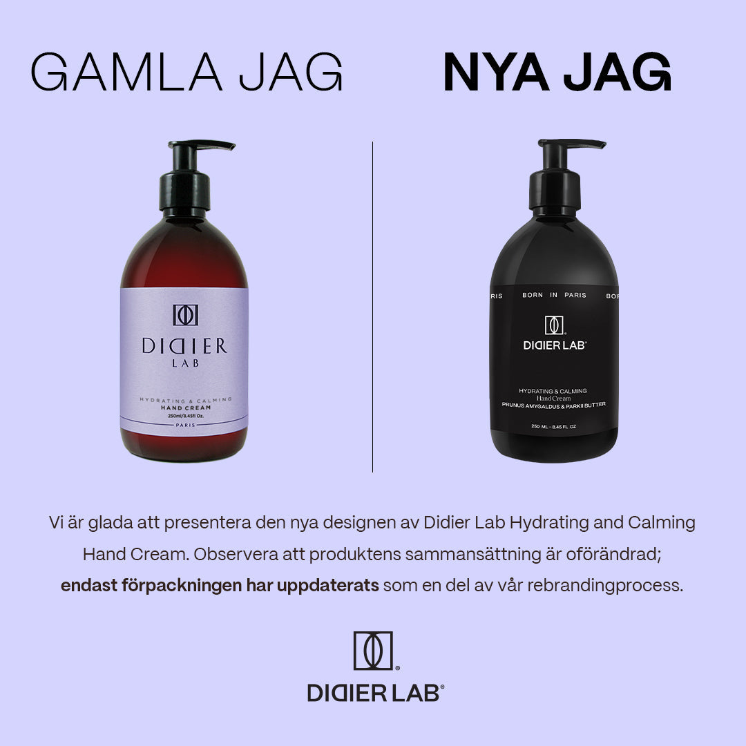 Hydrating&Calming Hand Cream "Didier Lab", HEMA och TPO-fri 250ml