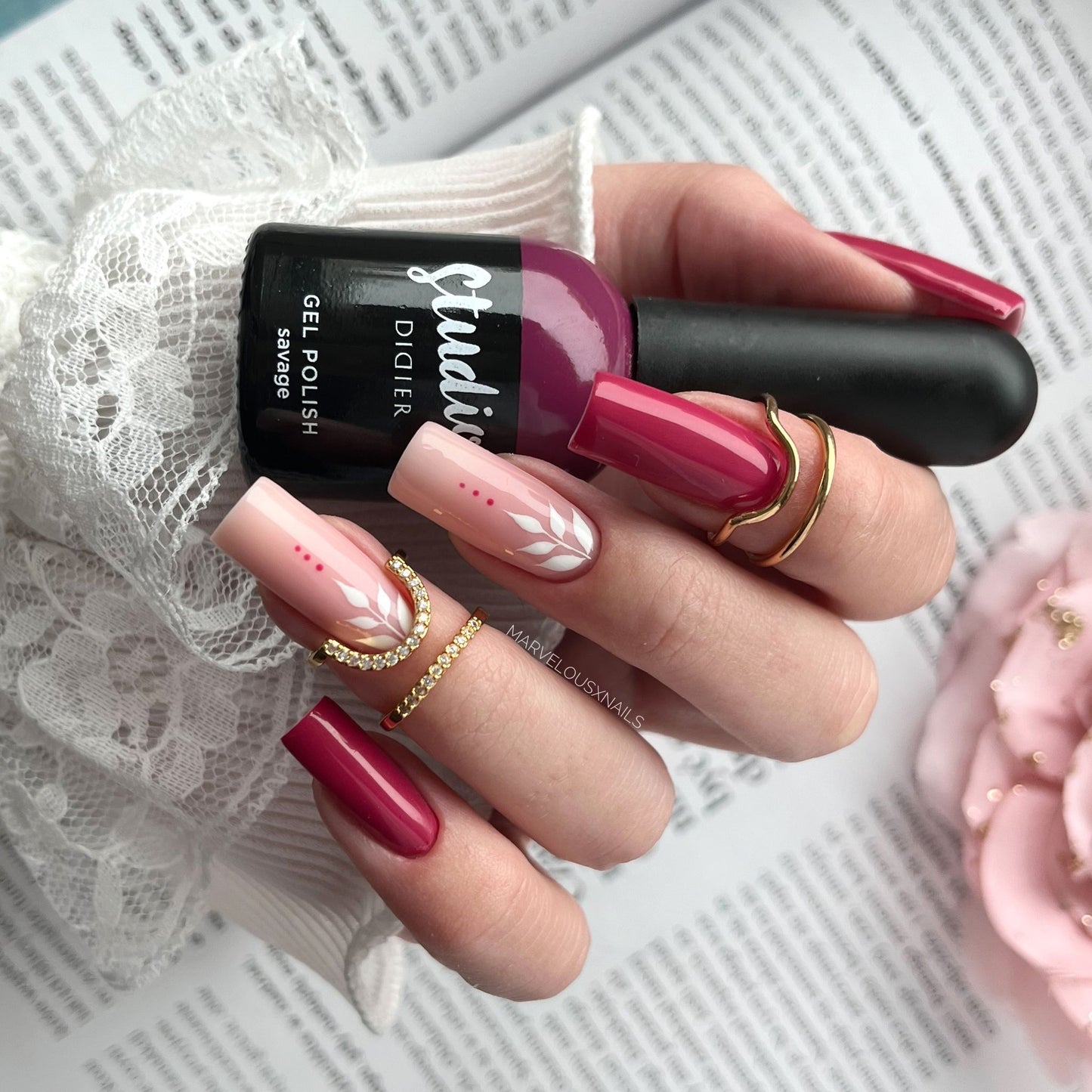 Studios Didier Gel Polish, Savage,TPO-fri, 8ml