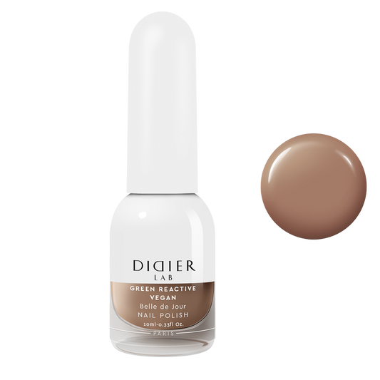 Green reactive, vegan nail polish "Didier Lab", Belle de Jour, 10ml
