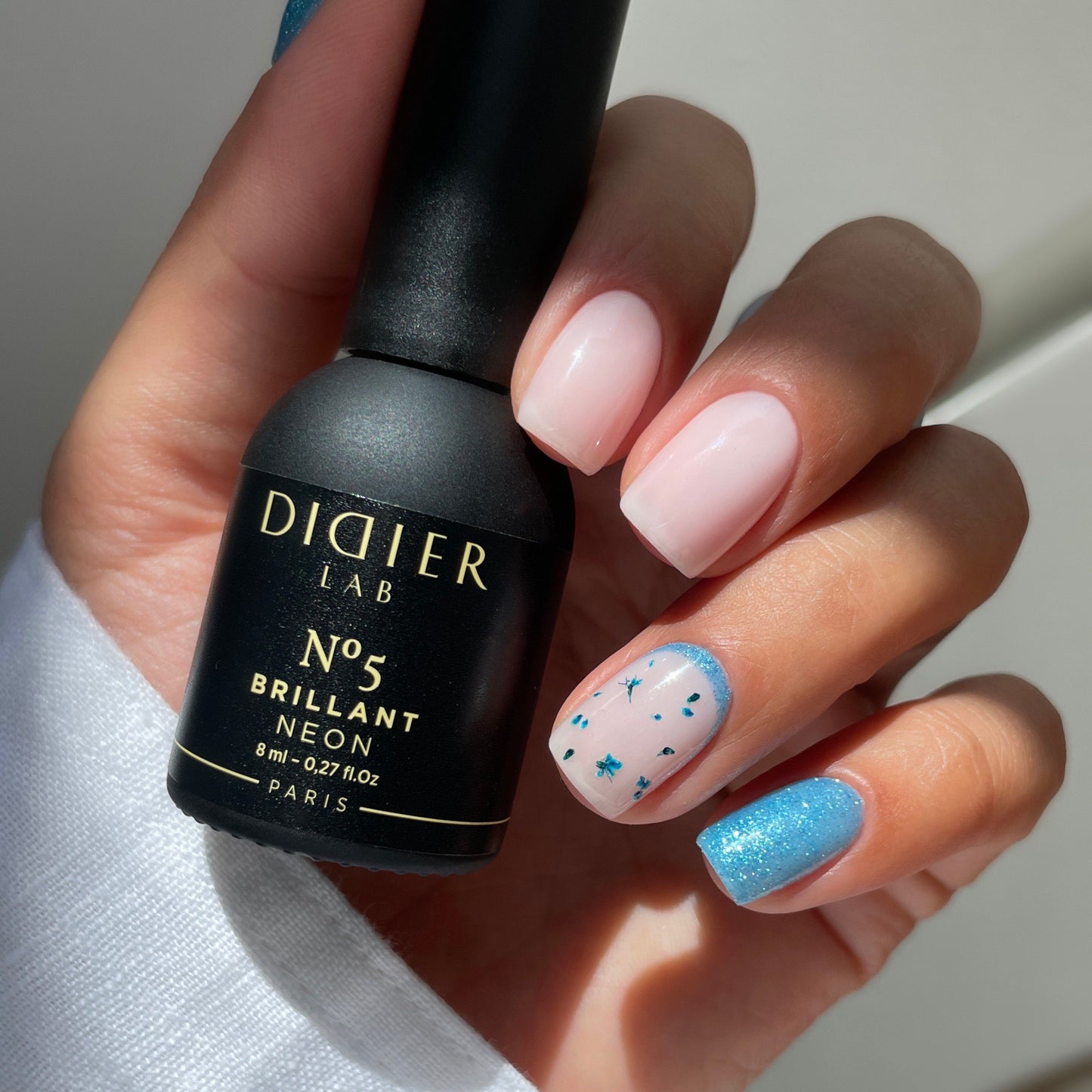 Gel polish "Didier Lab", Brillant NEON,No5, HEMA och TPO-fri8ml