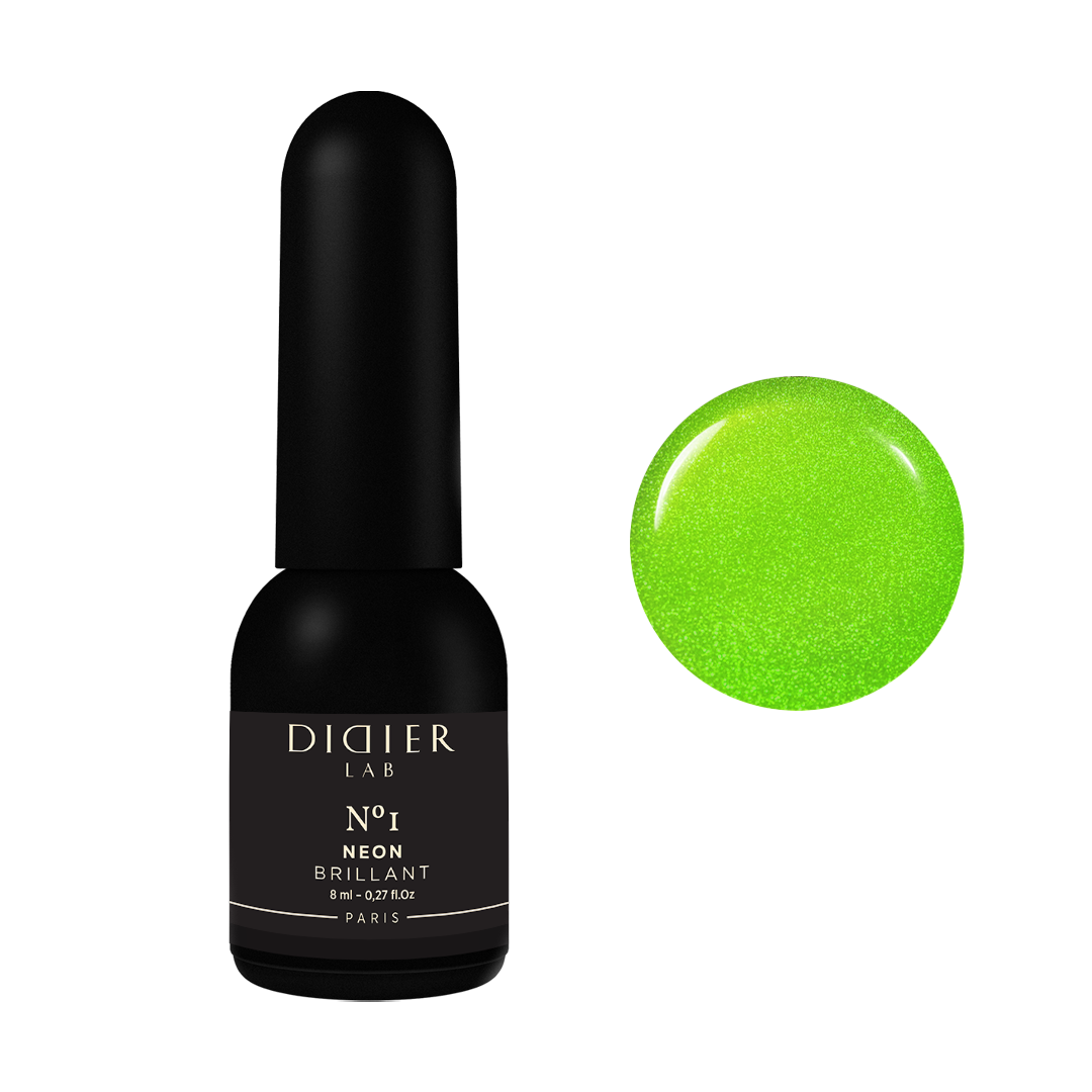 Gel polish "Didier Lab", Brillant NEON, No1, 8ml