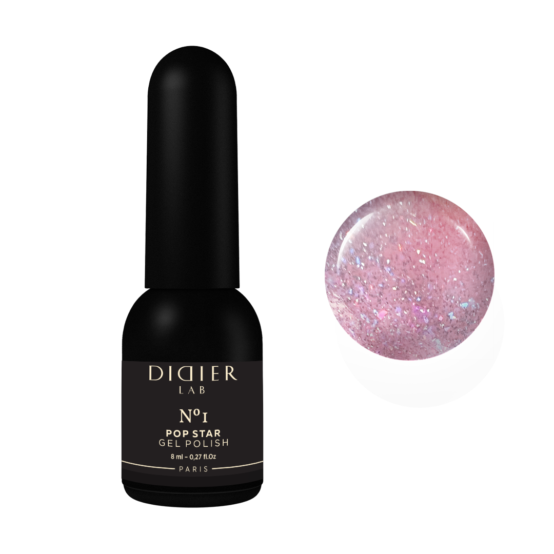Gel polish "Didier Lab", POP Star, No1, 8ml