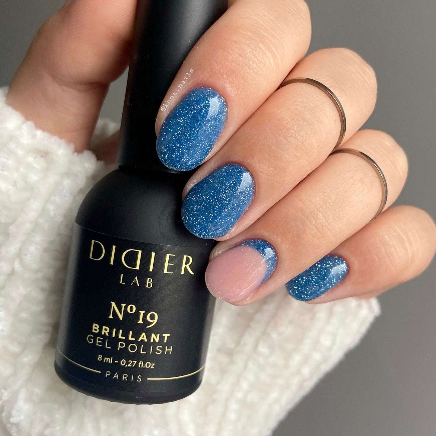 Gel polish "Didier Lab", Brillant, No19, TPO-fri 8ml