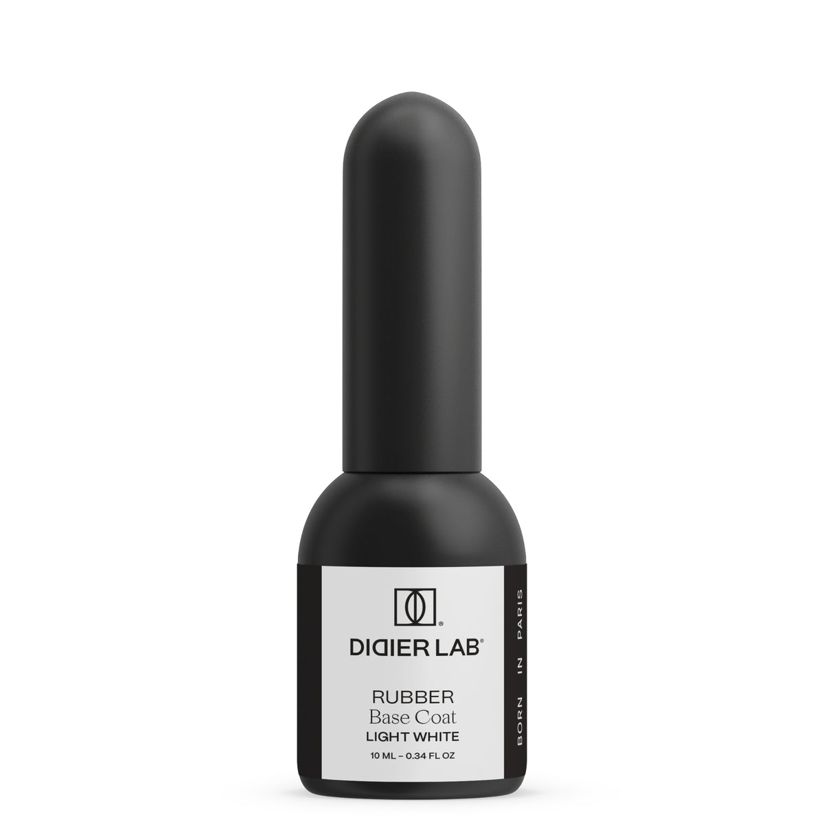 Rubber Base Coat, Light White, HEMA & TPO-fri, DidierLab, 10 ml