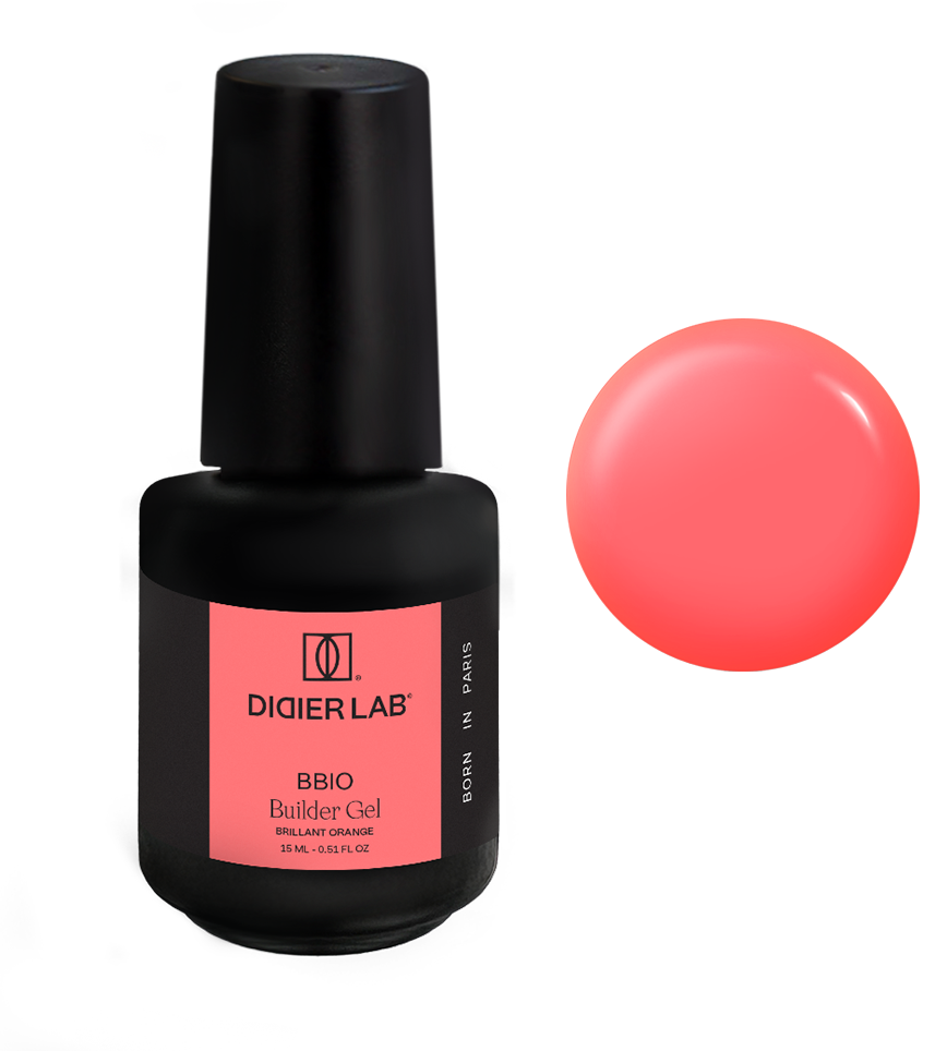 Builder Gel BBIO "Didier Lab" Brillant Orange, 15ml