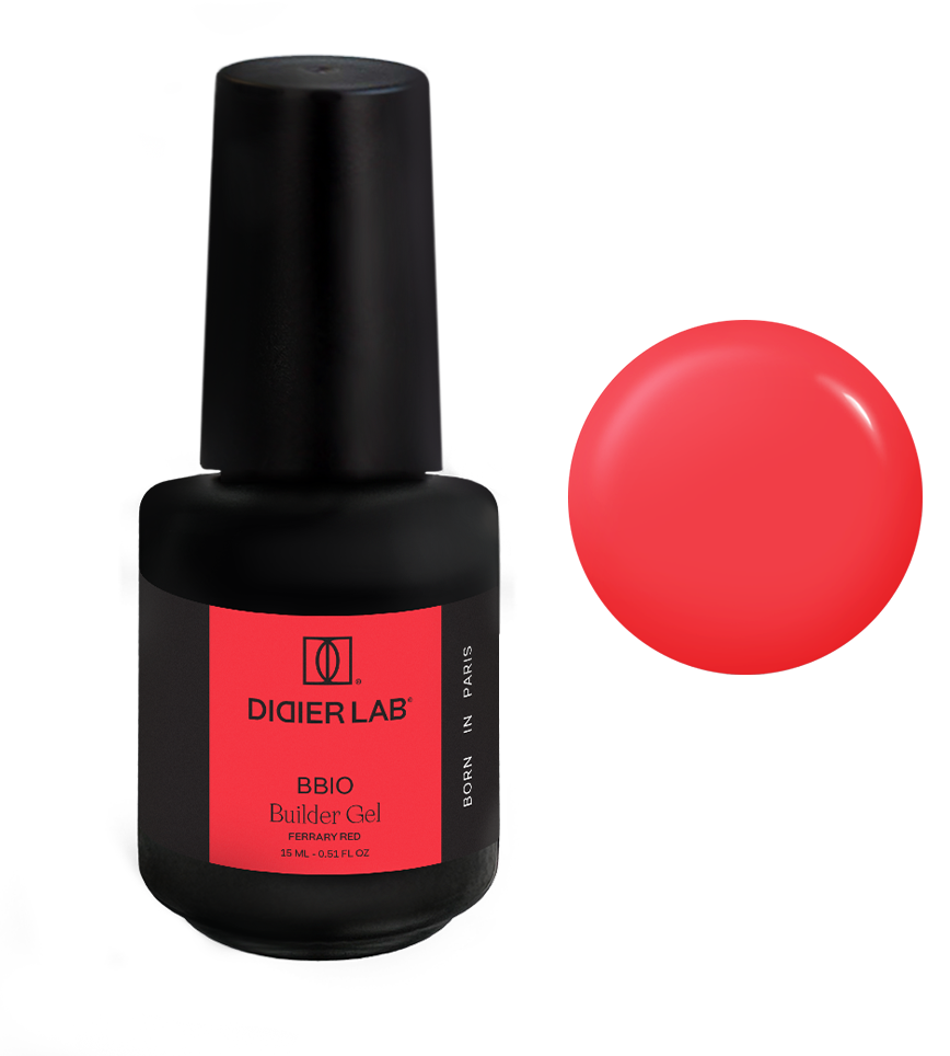 Builder Gel BBIO "Didier Lab" Ferrary Red, 15ml