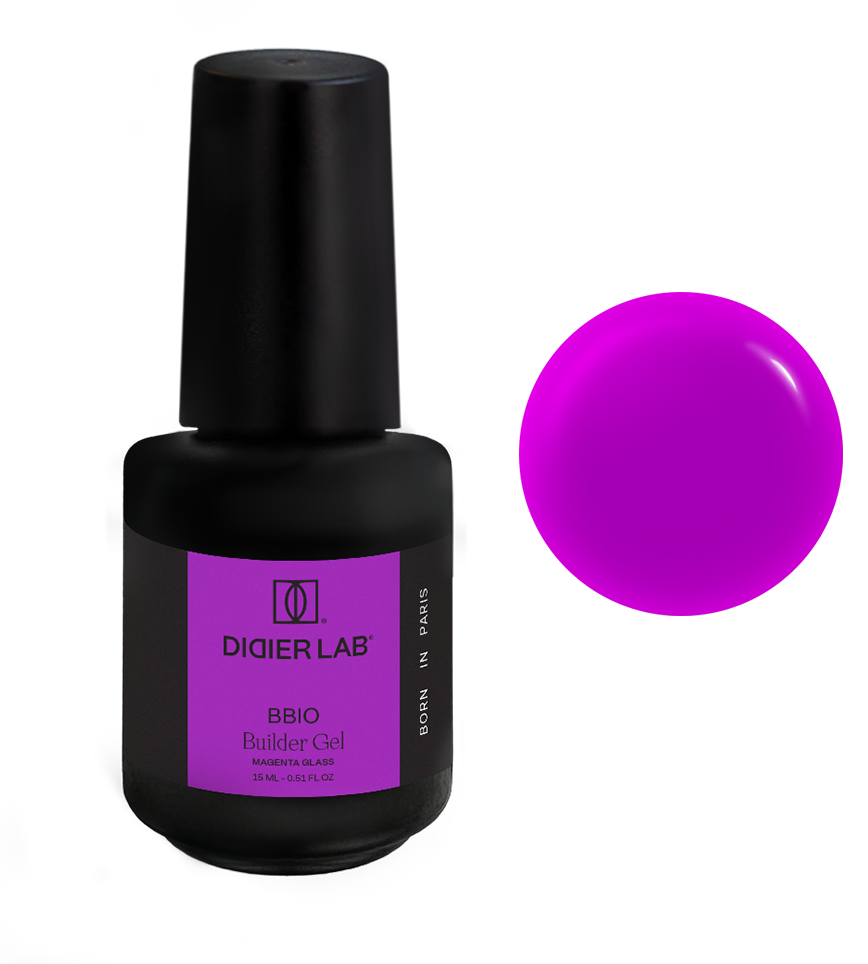 Builder Gel BBIO "Didier Lab" Magenta Glass, 15ml