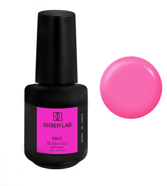 Builder Gel BBIO "Didier Lab" Pink Dynamic, HEMA och TPO-fri15ml