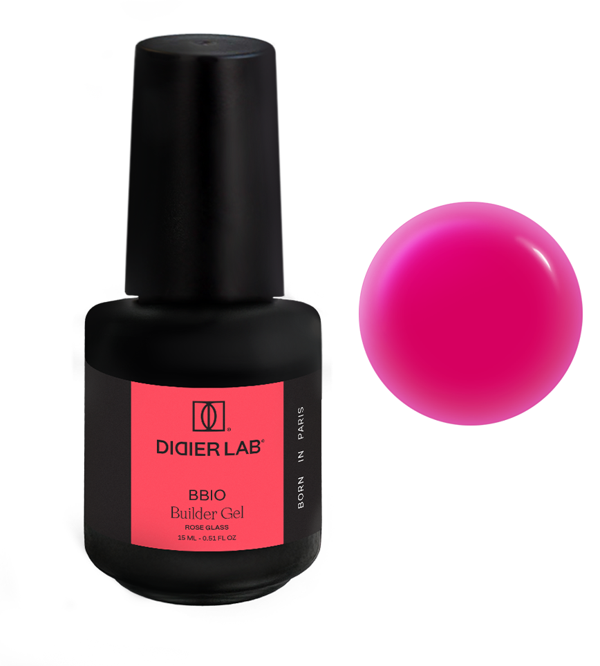 Builder Gel BBIO "Didier Lab" Rose Glass, 15ml