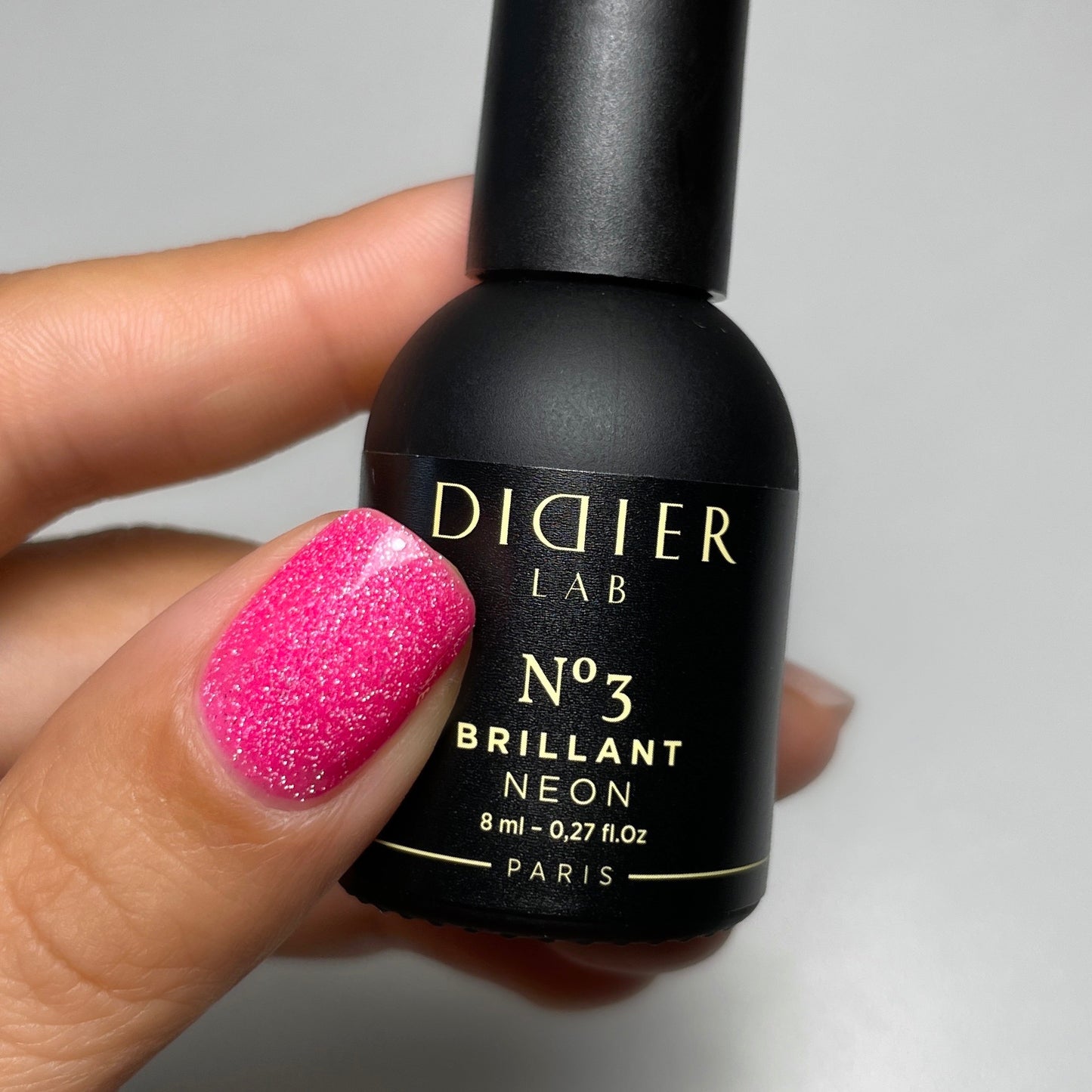 Gel polish "Didier Lab", Brillant NEON, No3,HEMA och TPO-fri 8ml