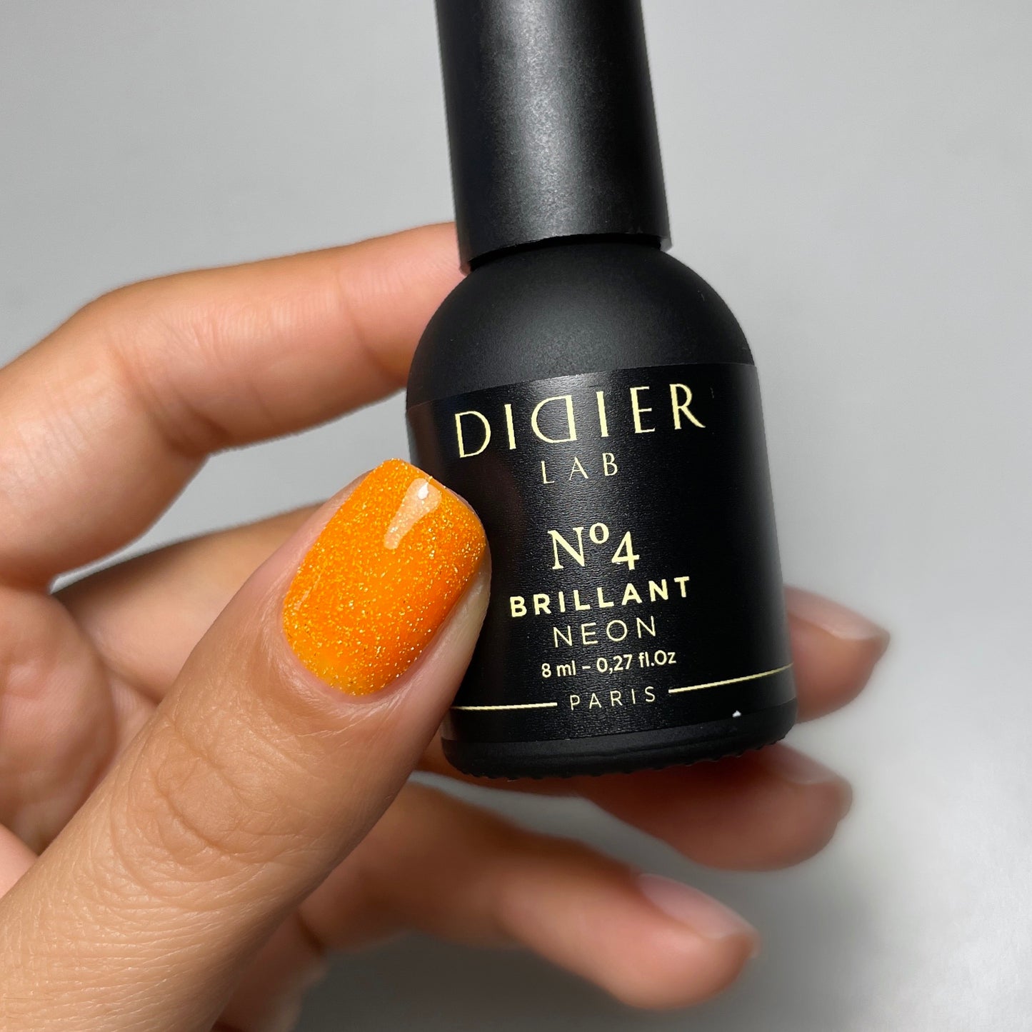 Gel polish "Didier Lab", Brillant NEON, No4,HEMA och TPO-fri 8ml