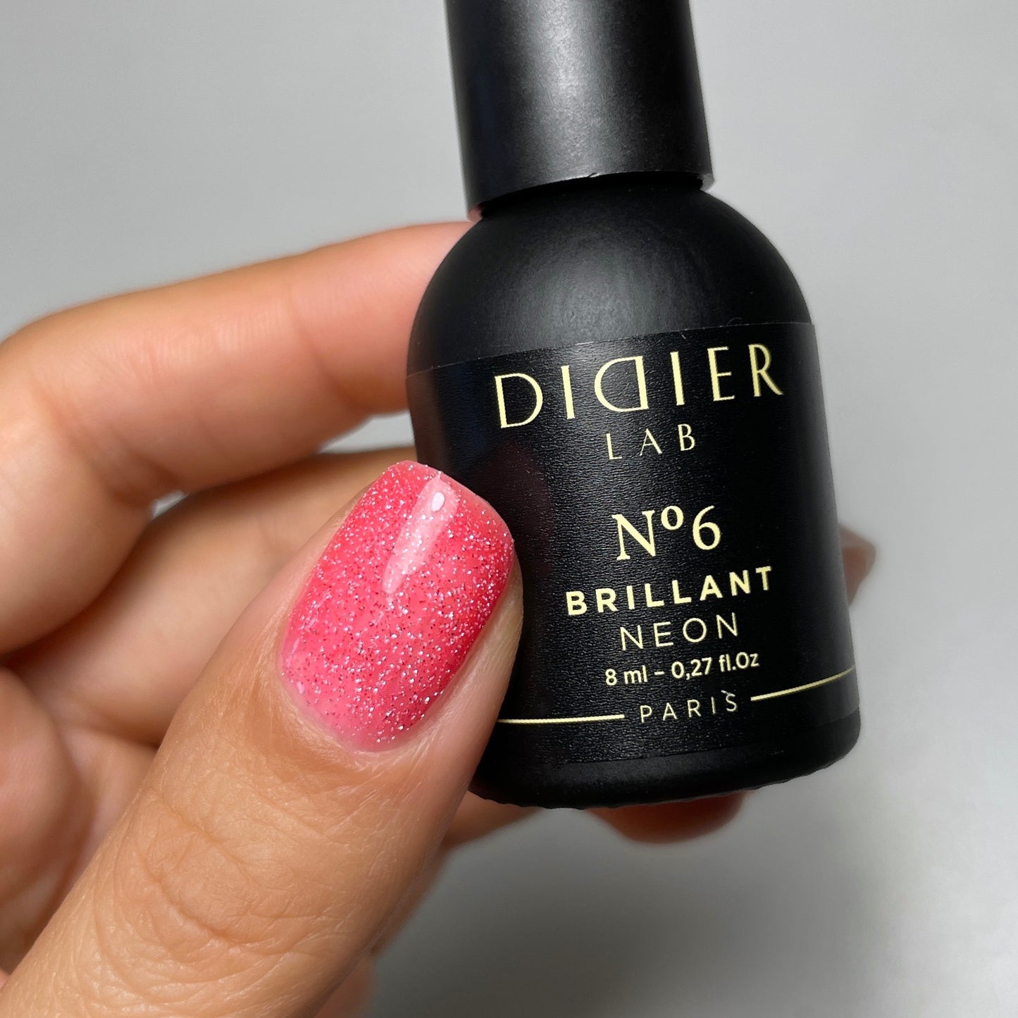 Gel polish "Didier Lab", Brillant NEON,No6,HEMA och TPO-fri 8ml