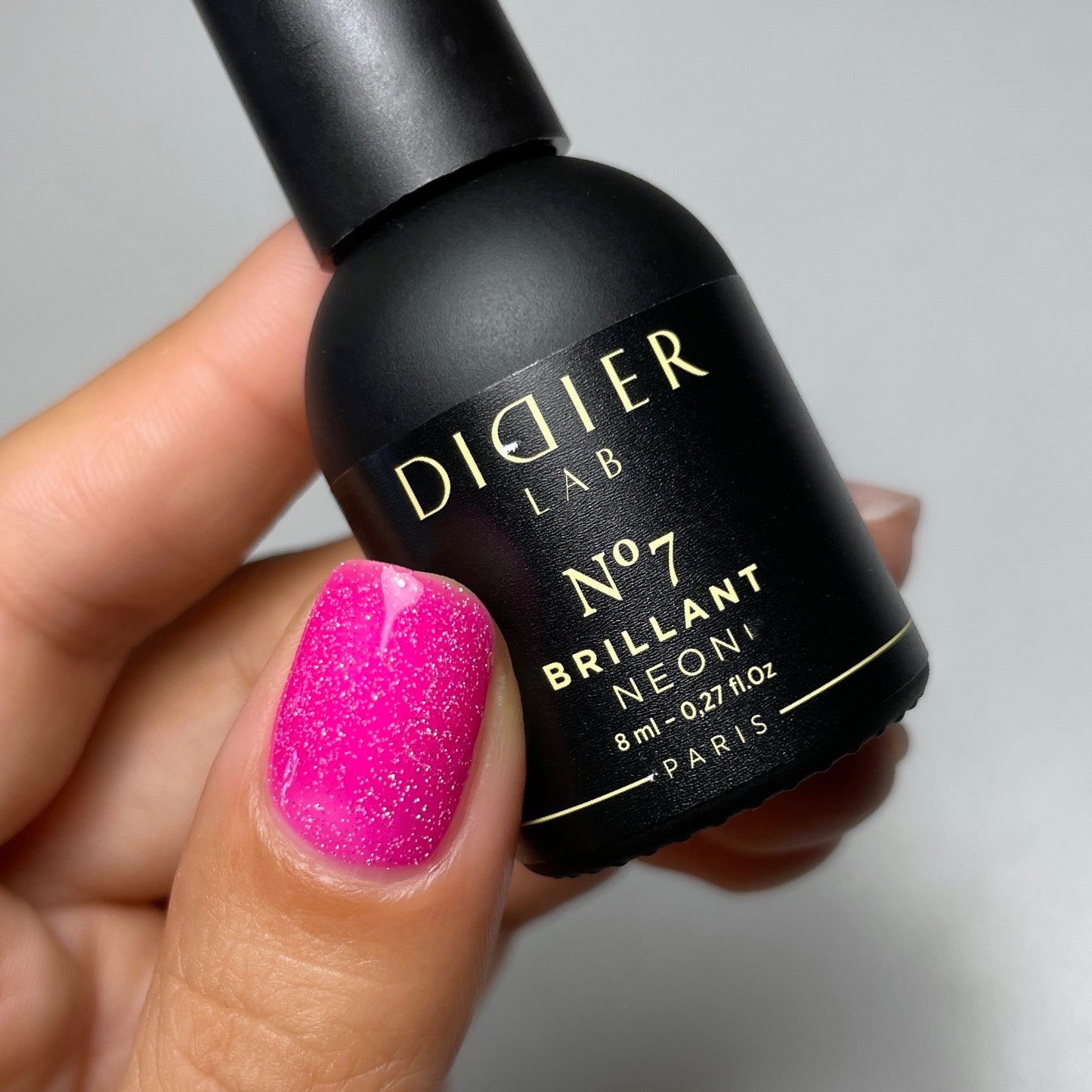 Gel polish "Didier Lab", Brillant NEON, No7, HEMA och TPO-fri 8ml