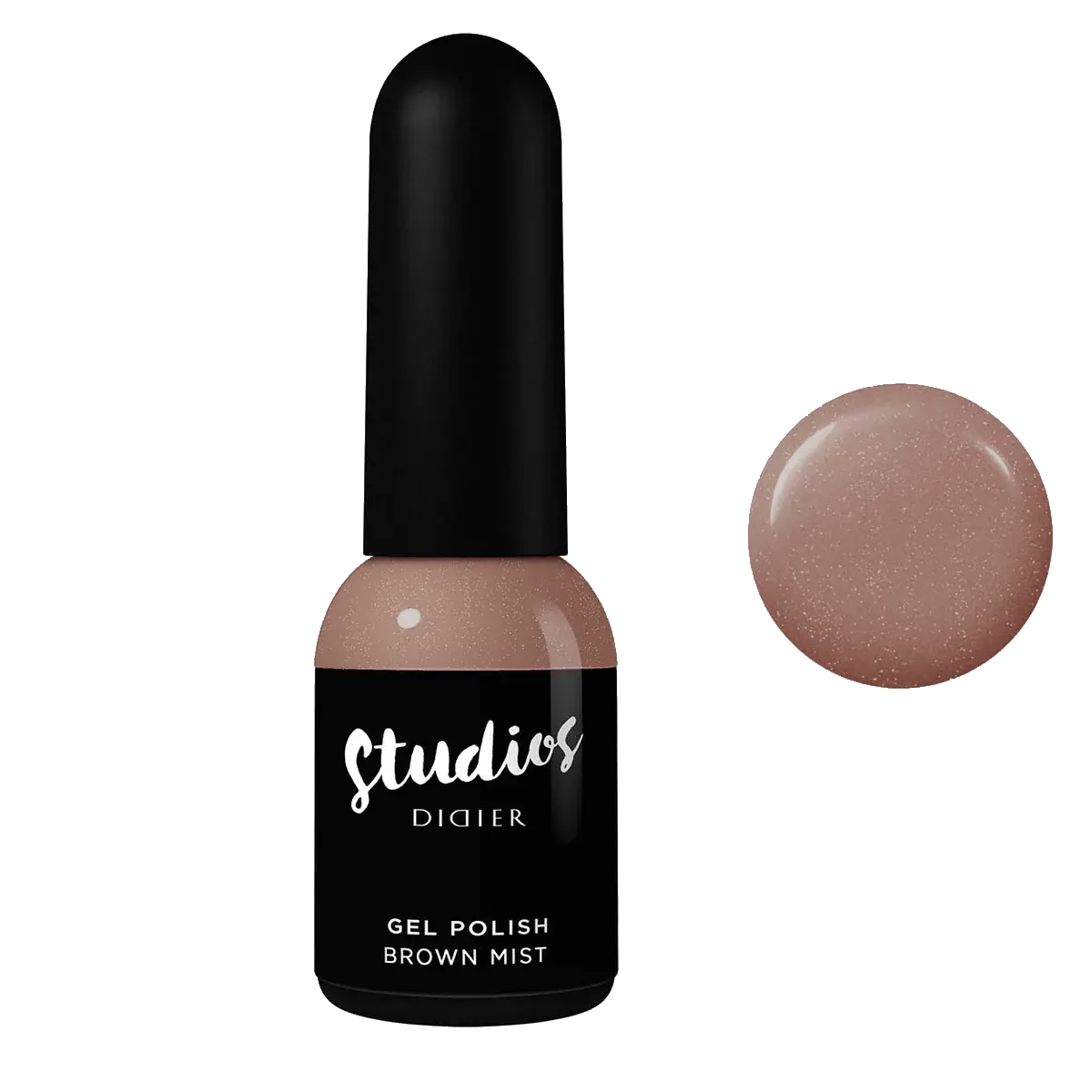 Gel polish Studios, brown mist, HEMA och TPO-fri, 8ml