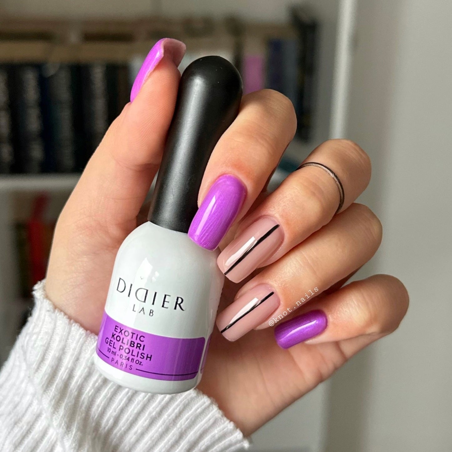 Gel polish "Didier Lab", Exotic, Kolibri, HEMA och TPO-fri, 10ml