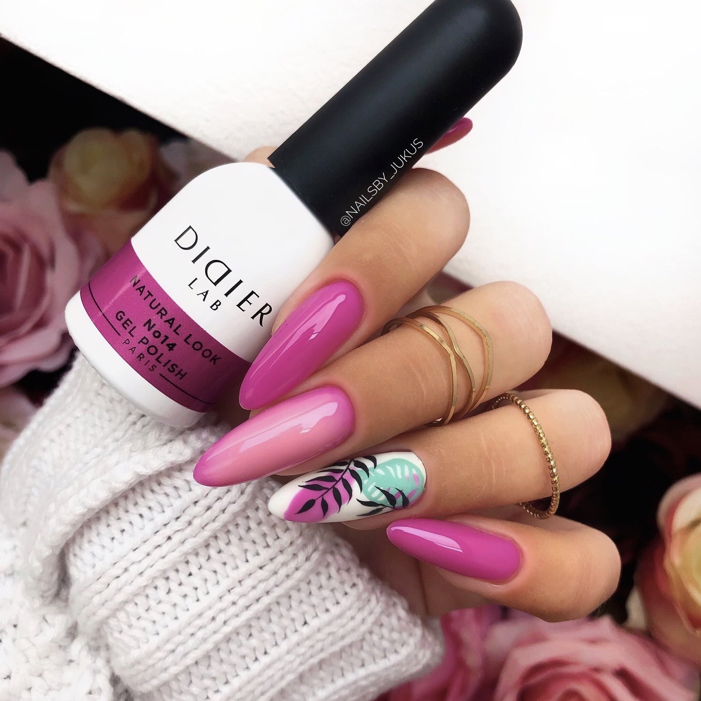 Gel polish "Didier Lab", Natural look, HEMA och TPO-fri, No14