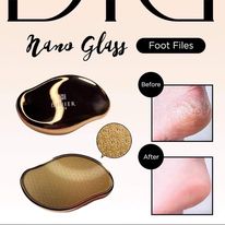 Nano glass foot file "Didier lab", gold