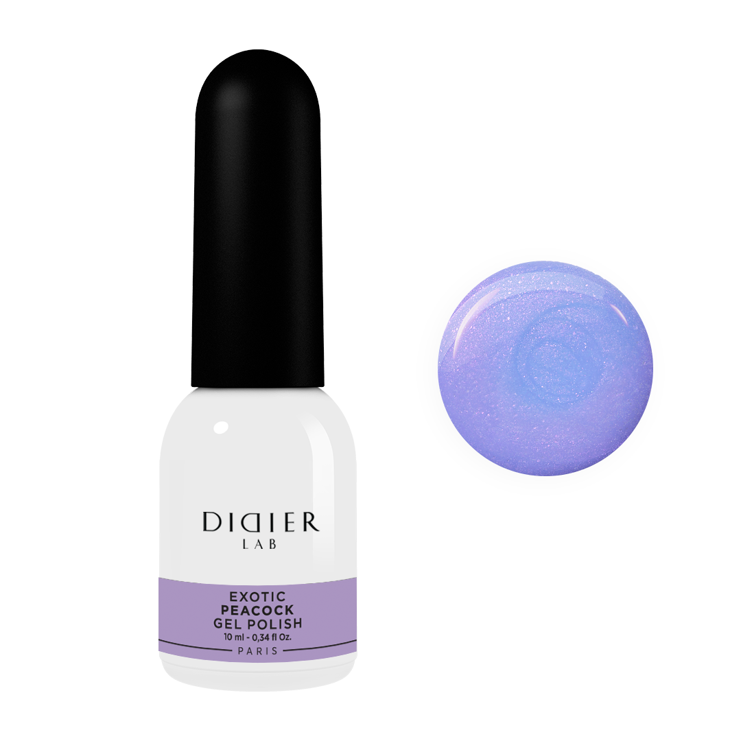 Gel polish "Didier Lab", Exotic, Peacock, HEMA och TPO-fri, 10ml