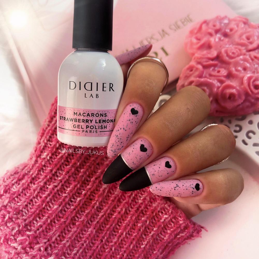 Macarons Gel Polish Didier Lab 'Strawberry Lemonade',HEMA och TPO-fri