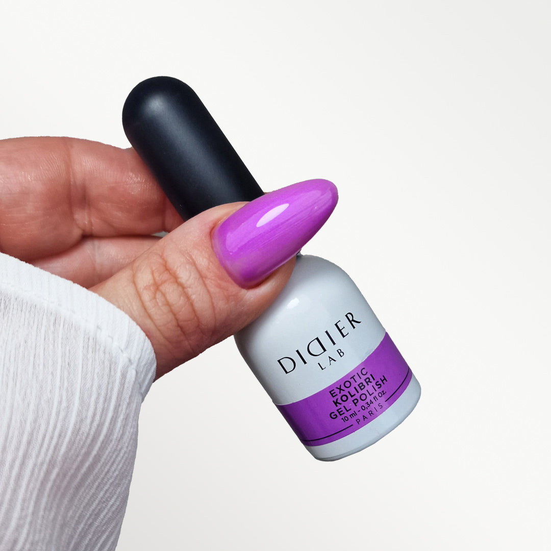 Gel polish "Didier Lab", Exotic, Kolibri, HEMA och TPO-fri, 10ml