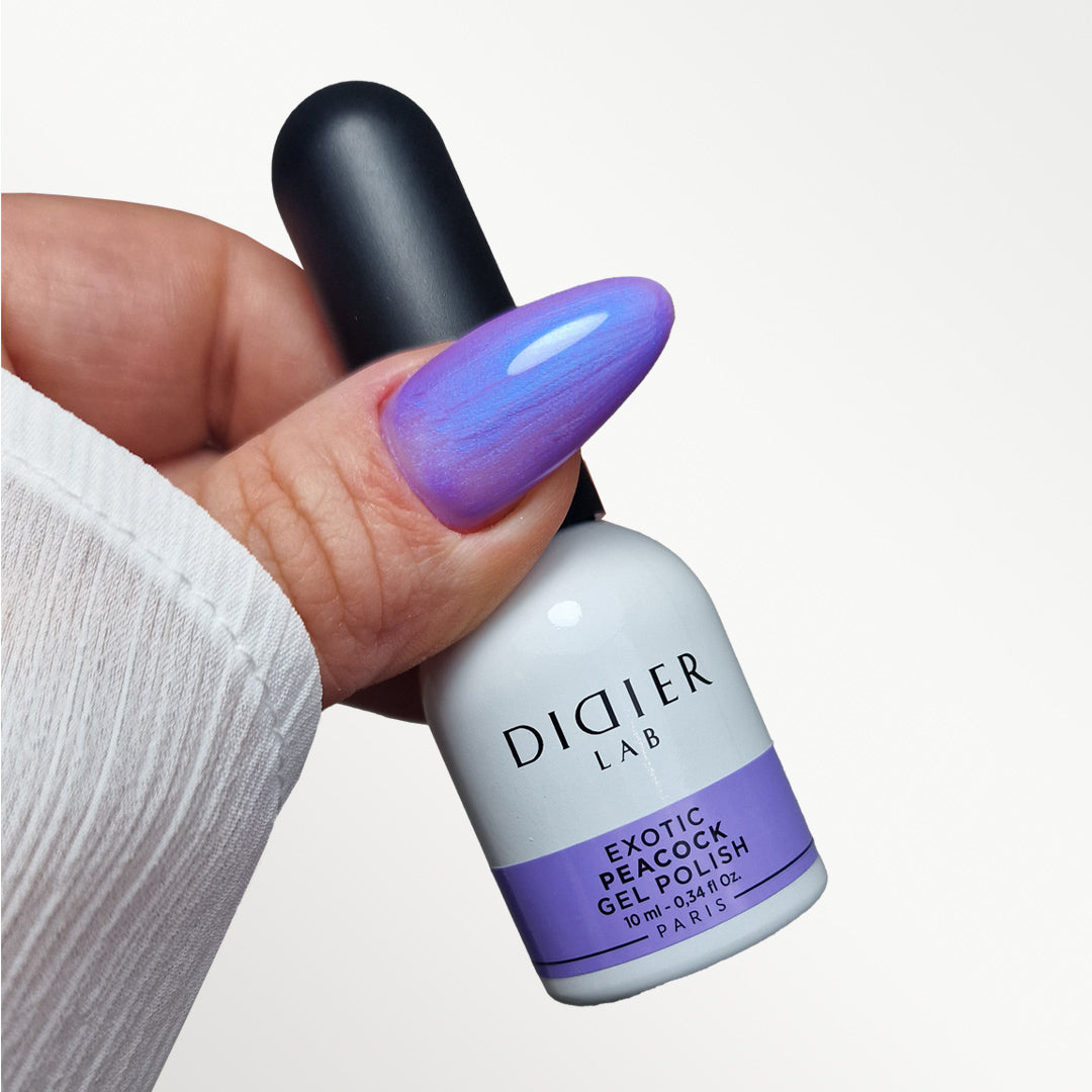 Gel polish "Didier Lab", Exotic, Peacock, HEMA och TPO-fri, 10ml