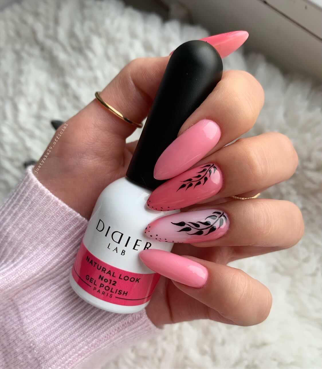 Gel polish "Didier Lab", Natural look, HEMA och TPO-fri, No12