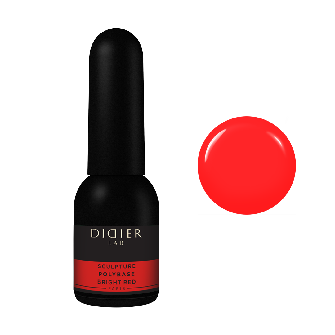 SCULPTURE POLYBASE "DIDIER LAB", BRIGHT RED, 10ML