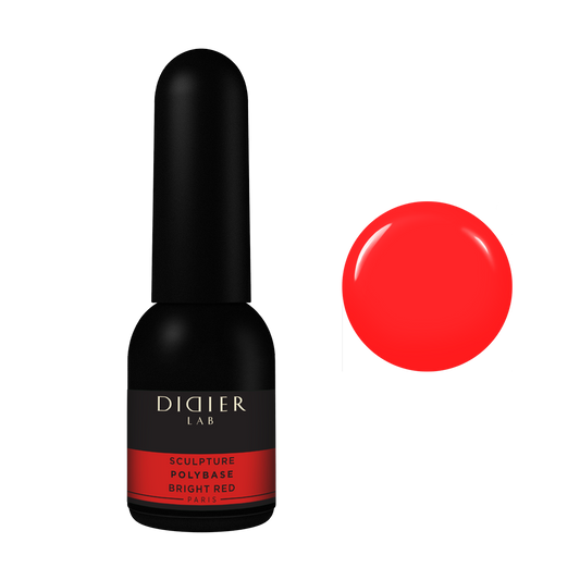SCULPTURE POLYBASE "DIDIER LAB", BRIGHT RED, 10ML