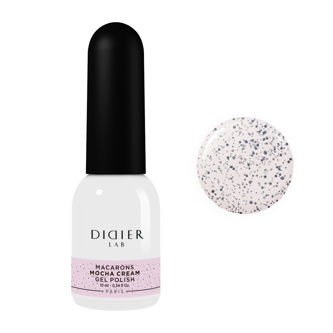 Gel polish "Didier Lab", Macarons, Mocha Cream, HEMA och and TPO-fri, 10 ml