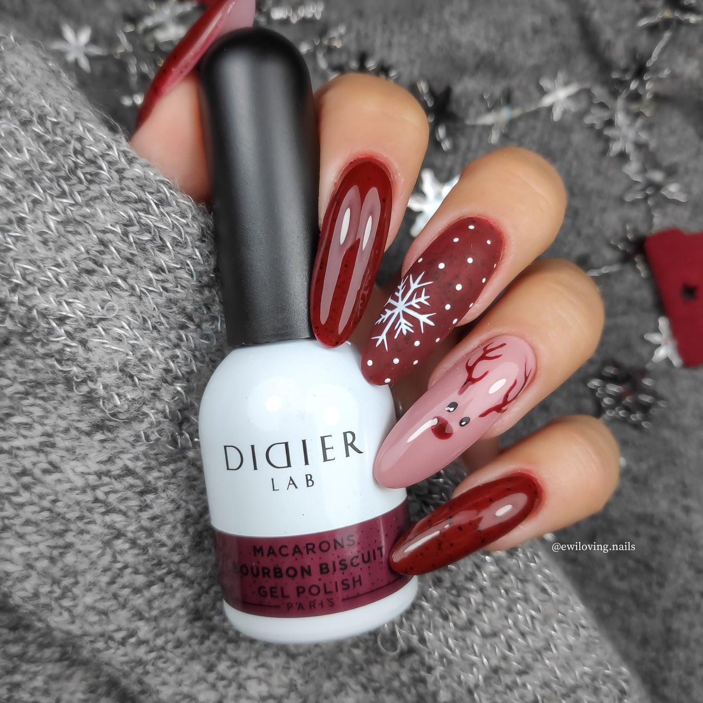 Gel polish "Didier Lab", Macarons, Bourbon Biscuit, 10ml