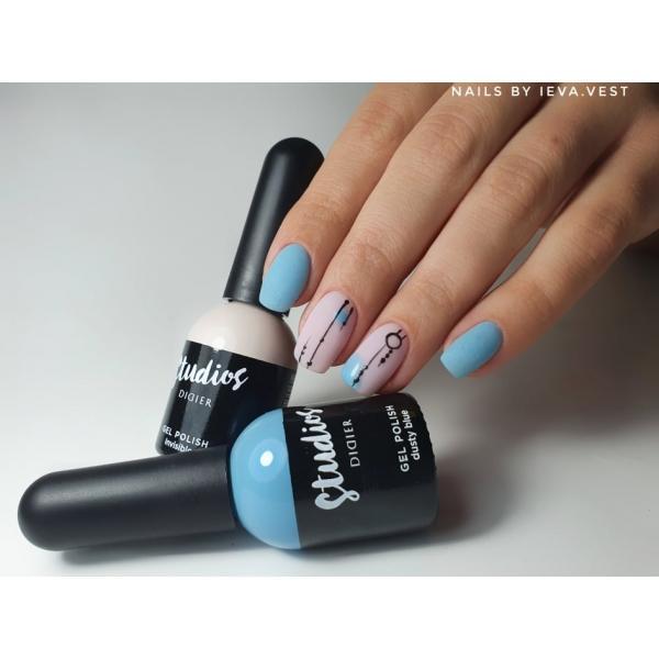 Gel nail polish Studios, dusty blue, TPO-fri, 8ml