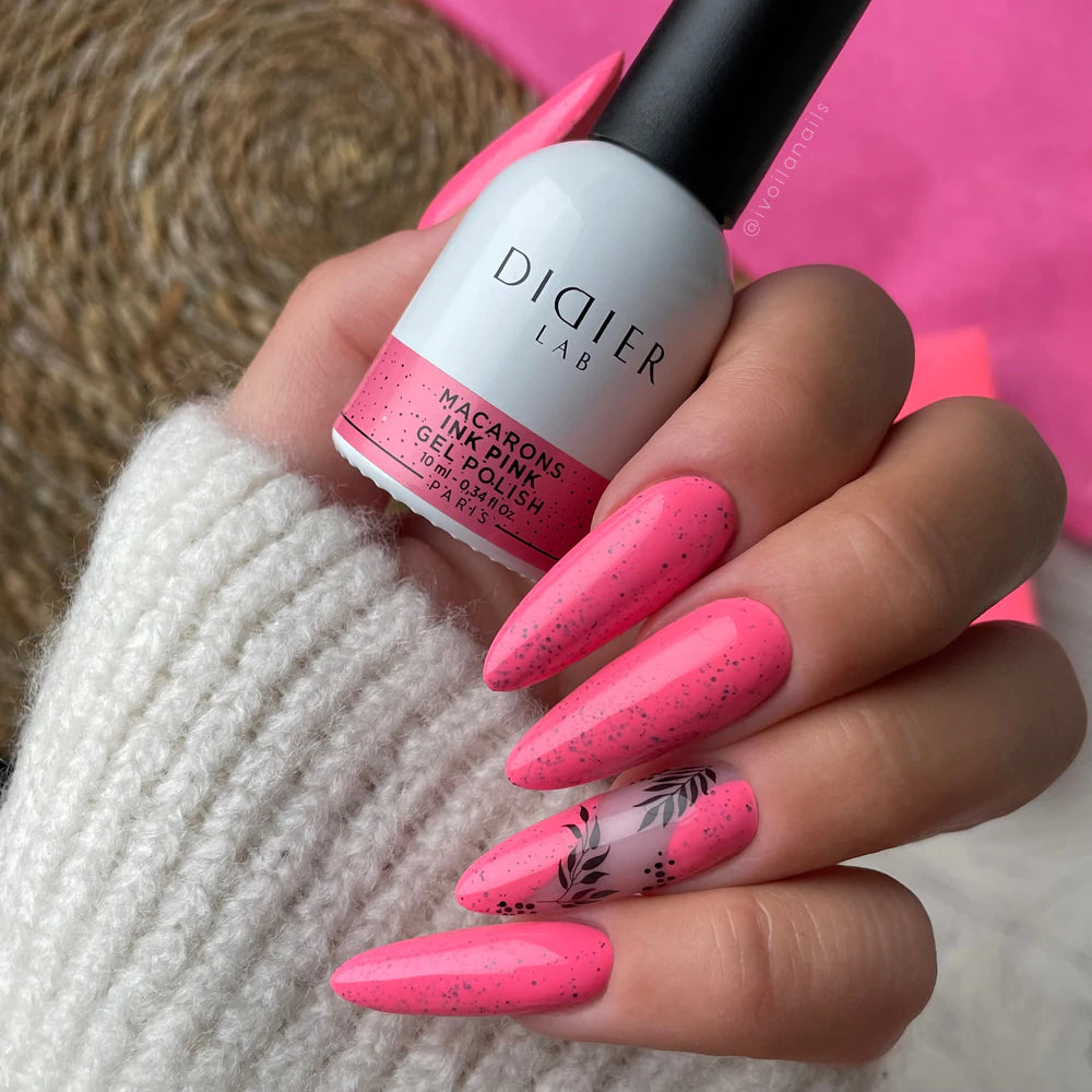 Gel polish "Didier Lab", Macarons, Ink Pink,HEMA och TPO-fri 10 ml