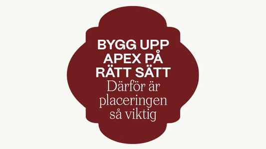 Apex på naglar: Placering, uppbyggnad och vanliga misstag