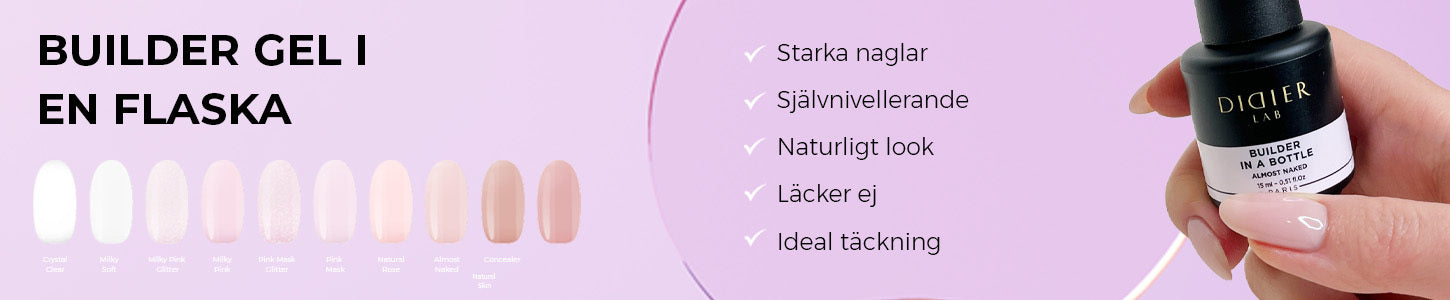 BUILDER GEL I FLASKA