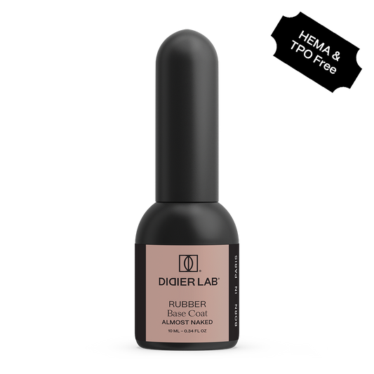 Gel polish, Rubber base coat, almost naked, HEMA och TPO-fri 10ml