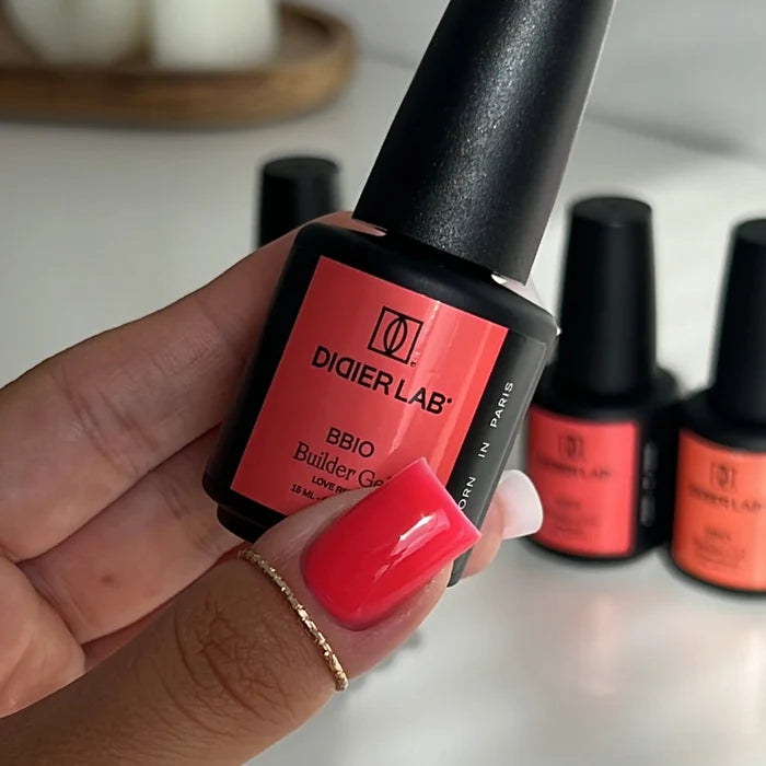 BBIO Builder Gel In Bottle - Love Red, 15 ml