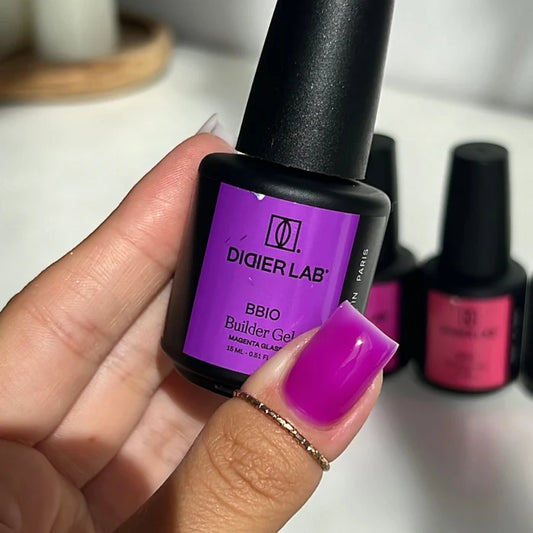 BBIO Builder Gel in bottle - Magenta Glass, 15 ml
