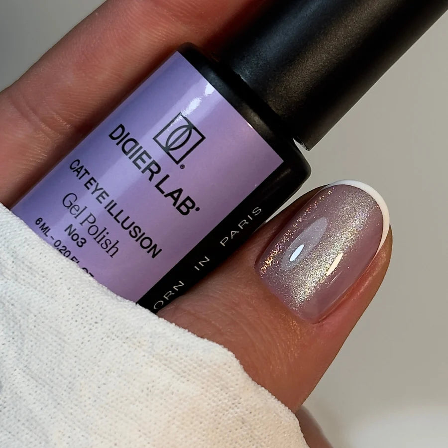 Magnetiskt gellack, CAT EYE ILLUSION N°3, 6 ml, Didier Lab