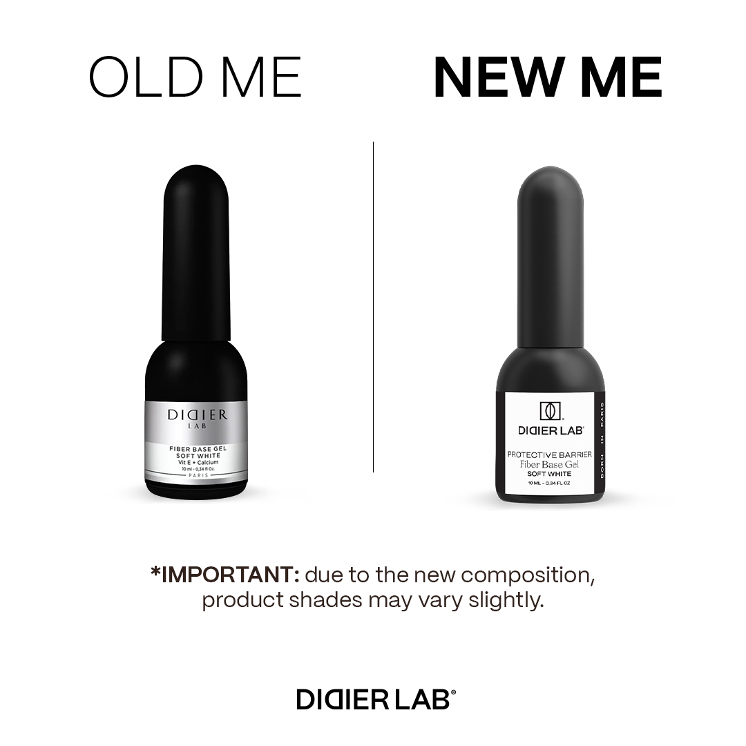 Fiber base gel "Didier Lab", Soft White, 10ml
