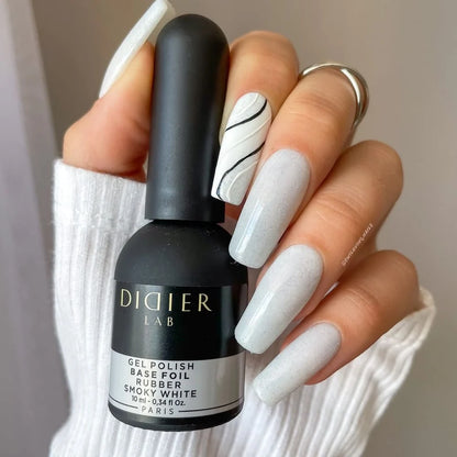 Rubber Base Coat Foil, Smoky White, TPO-fri, DidierLab, 10 ml