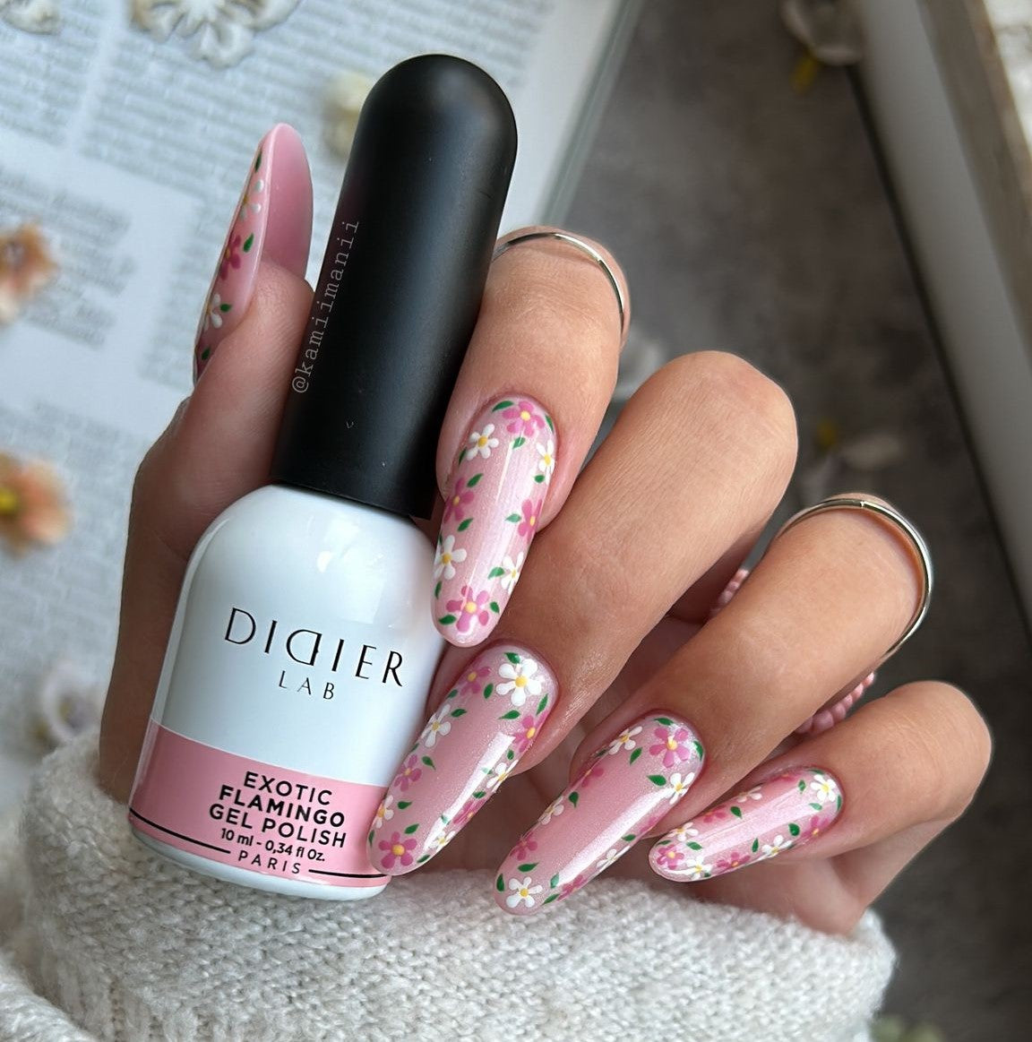 Gel polish "Didier Lab", Exotic, Flamingo, 10ml