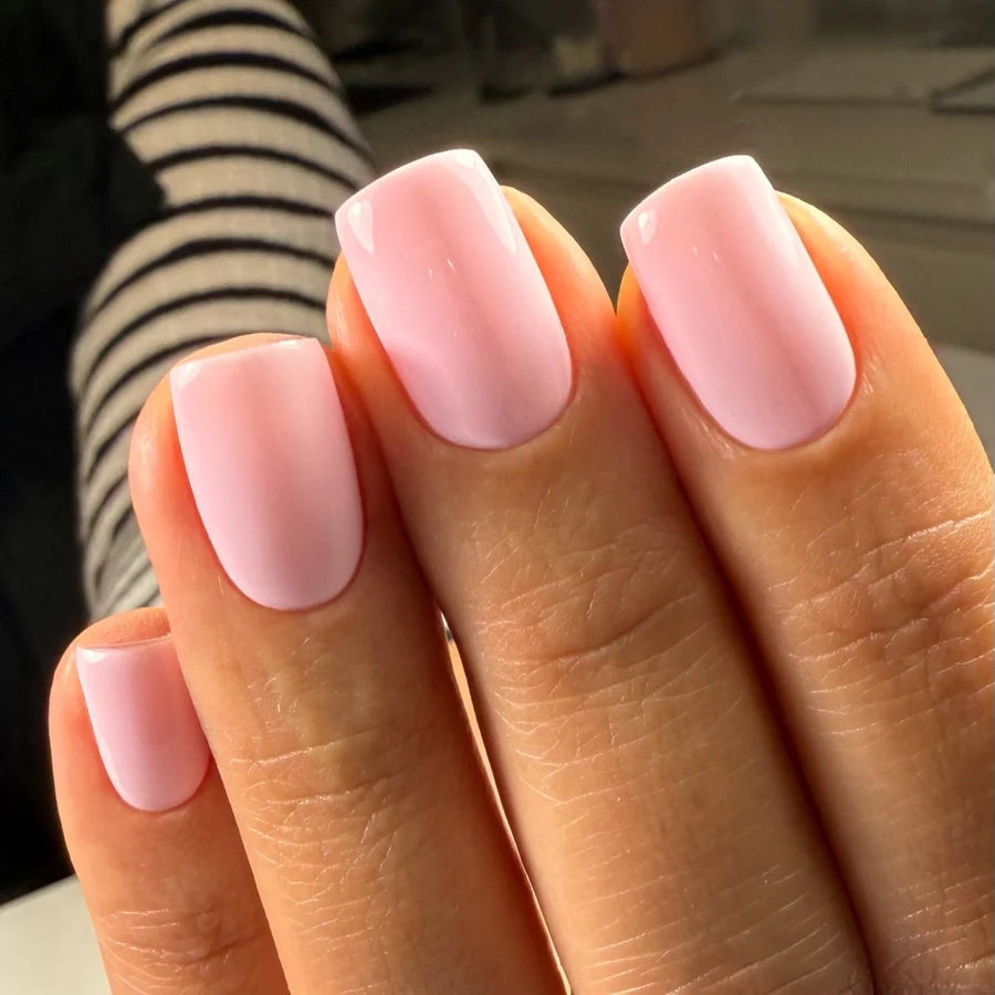 Rubber Base Coat, Creamy Pink, HEMA & TPO-fri, DidierLab, 10 ml