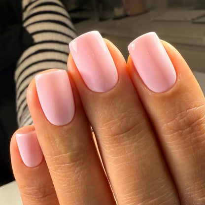 Rubber Base Coat, Creamy Pink, HEMA & TPO-fri, DidierLab, 10 ml
