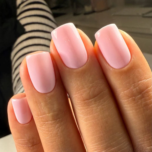 Rubber Base Coat, Creamy Pink, HEMA & TPO-fri, DidierLab, 10 ml