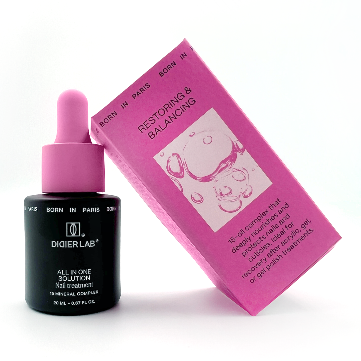 Nail oil Didier lab "Beaute" All in one solution 5 ml, HEMA och TPO-fri 1 vnt