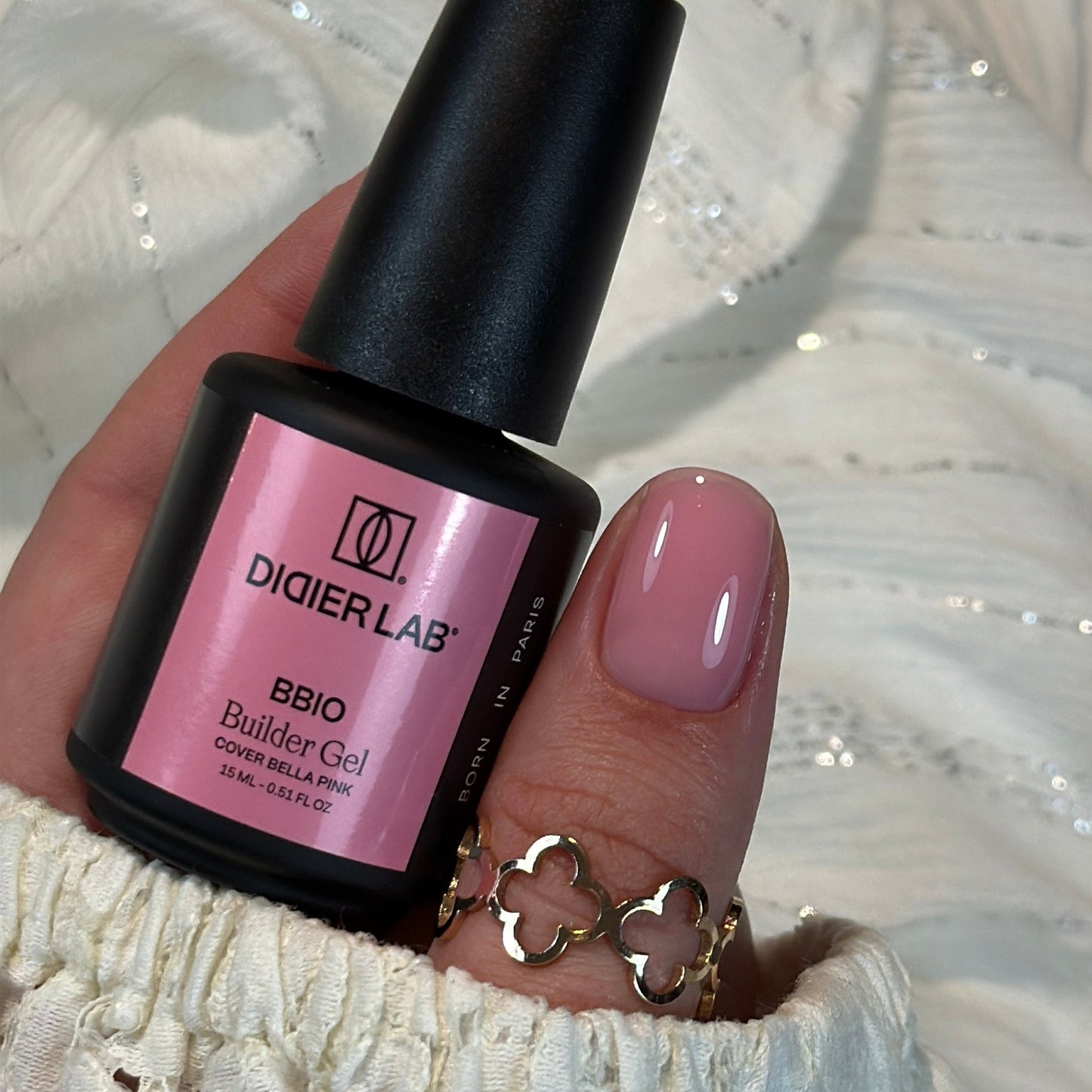 Builder Gel BBIO "Didier Lab Cover, Bella Pink, 15ml
