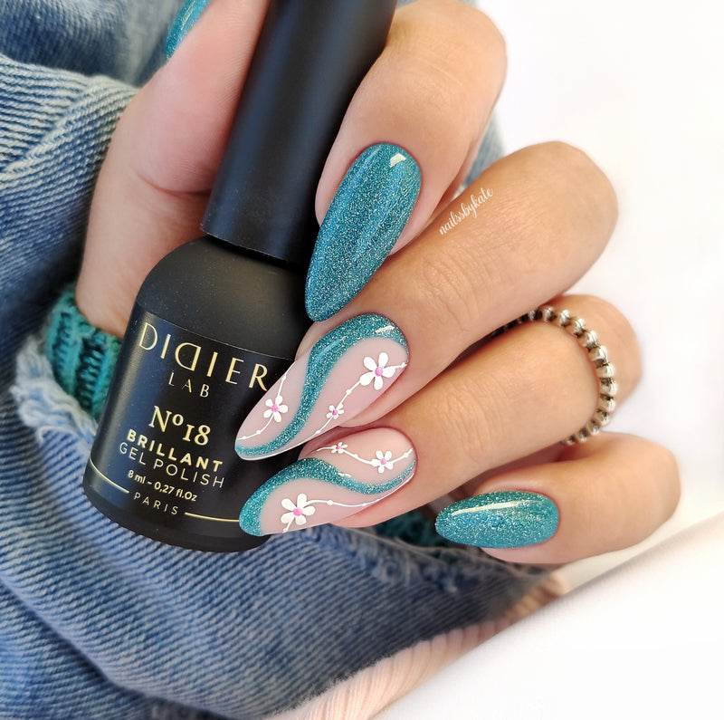 Gel polish "Didier Lab", Brillant, No18, 8ml