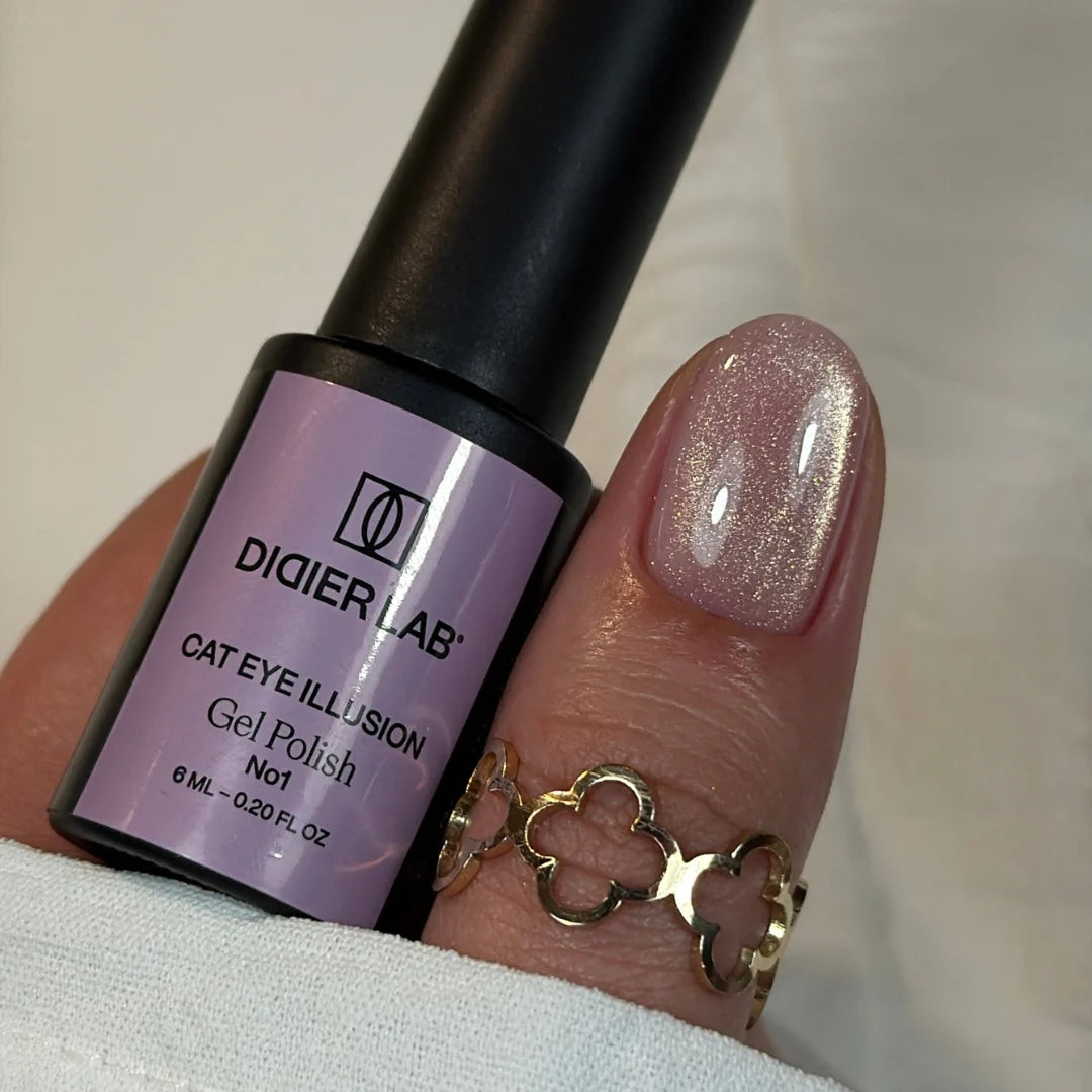 Magnetiskt gellack, CAT EYE ILLUSION N°1, 6 ml, Didier Lab