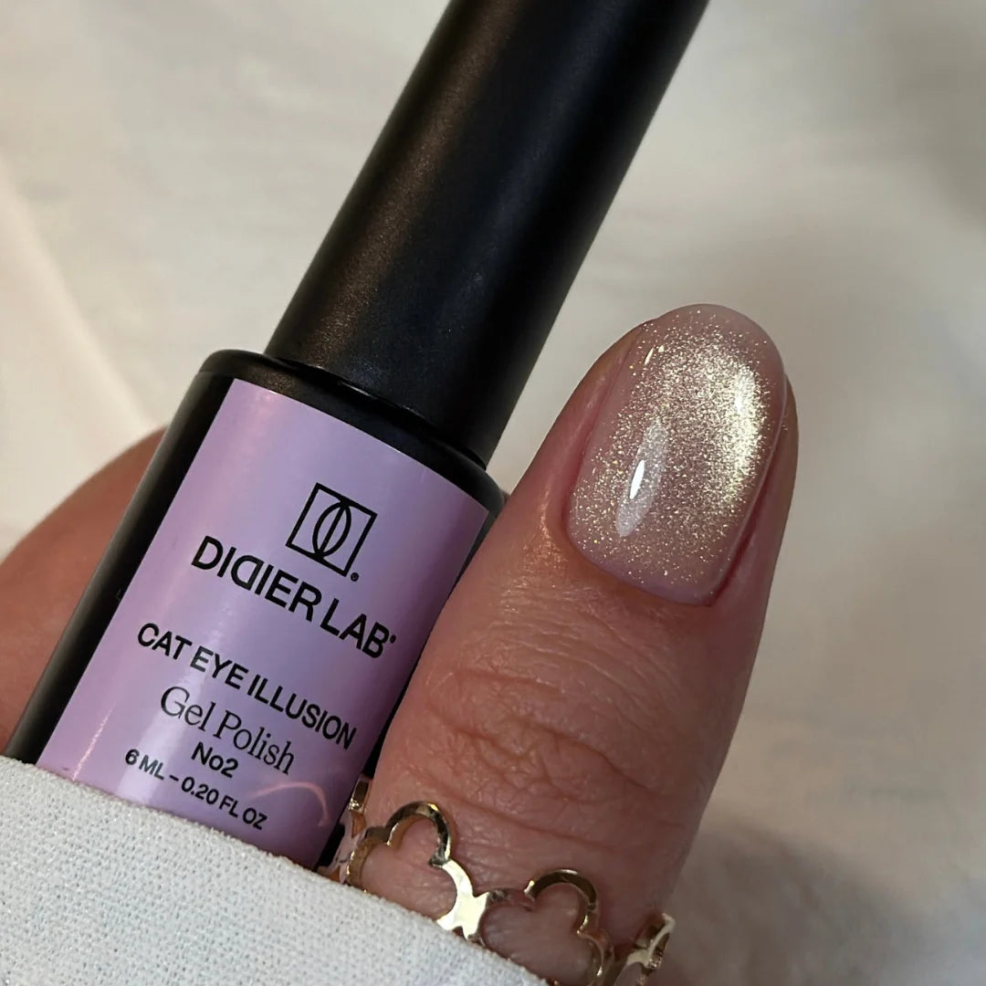 Magnetiskt gellack, CAT EYE ILLUSION N°2, 6 ml, Didier Lab